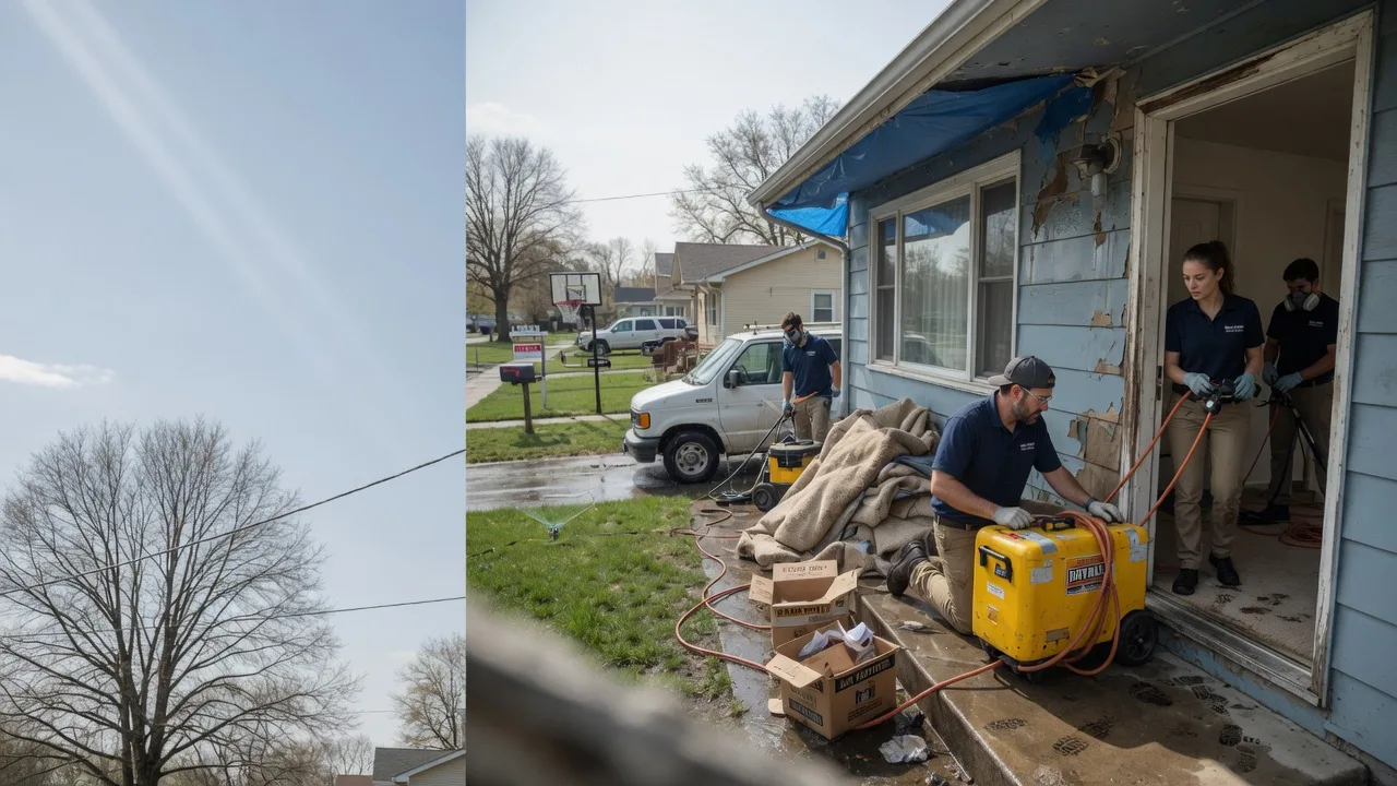 Basement Flood Cleanup in Bondsville, MA near me